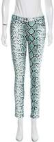 Thumbnail for your product : Sandro Mid-Rise Printed Jeans