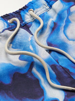 Thumbnail for your product : NN07 Gregor Printed Lyocell-Blend Drawstring Shorts