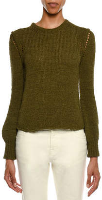 Tom Ford Crewneck Long-Sleeve Knit Sweater