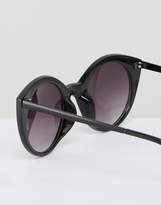 Thumbnail for your product : Pieces Cat Eye Sunglasses With Black Lens