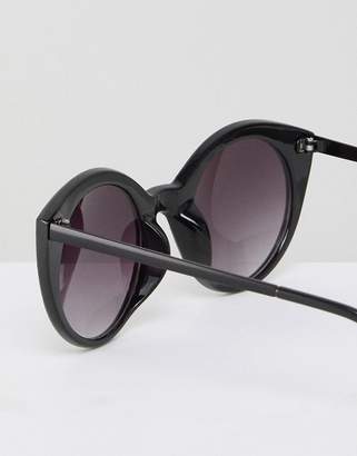 Pieces Cat Eye Sunglasses With Black Lens