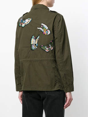 Zadig & Voltaire Zadig&Voltaire embroidered butterfly jacket