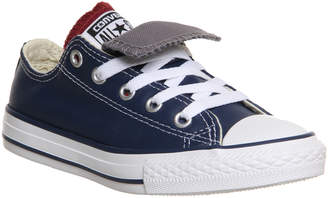 Converse Ctas Double Tongue Ox Leather Youth