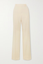 Thumbnail for your product : Jean Paul Gaultier + Lotta Volkova Wool Straight-leg Pants - Ivory