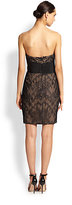 Thumbnail for your product : Marchesa Notte Strapless Lace Dress
