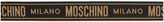 Thumbnail for your product : Moschino Black and Gold Logo Belt