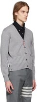 Thumbnail for your product : Thom Browne Grey Merino Milano Stitch Cardigan