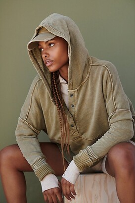 free people hooded pullover