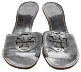 Thumbnail for your product : Tory Burch Leather Logo Sandals