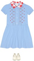 Thumbnail for your product : Gucci Children Stretch-cotton dress