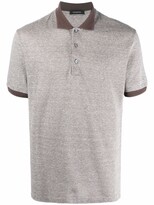 Thumbnail for your product : Ermenegildo Zegna Contrasting-Trim Polo Shirt