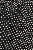 Thumbnail for your product : Ann Demeulemeester Beaded Crepe De Chine Shoulder Bag