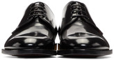 Thumbnail for your product : Dolce & Gabbana Black Spazzolato Naples Derbys