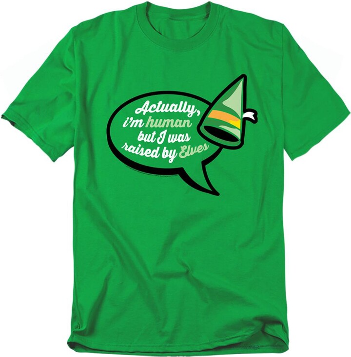 Elf Men's I Was Raised By Elves T Shirt