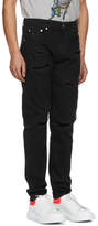 Thumbnail for your product : Alexander McQueen Black Destroyed Jeans