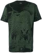 Thumbnail for your product : Marcelo Burlon County of Milan graphic leopard print T-shirt