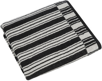 K3 Design by Kenzo Takada - Jima Stripe Towel - Black/White - Bath Sheet