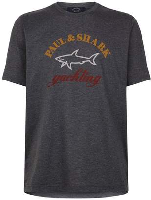 Paul & Shark Shark Logo T-Shirt