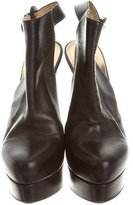 Thumbnail for your product : Walter Steiger Leather Platform Pumps