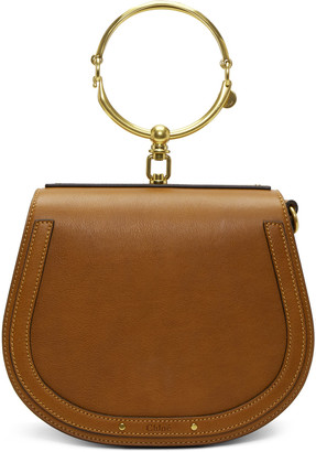 Chloé Tan Medium Nile Bracelet Bag