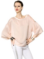 Thumbnail for your product : Faith Connexion Oversized Satin Top