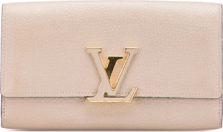 Louis Vuitton Pre-Owned 2019 Taurillon Capucines Wallet long wallets