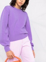Thumbnail for your product : FEDERICA TOSI Fine-Knit Balloon-Sleeve Jumper