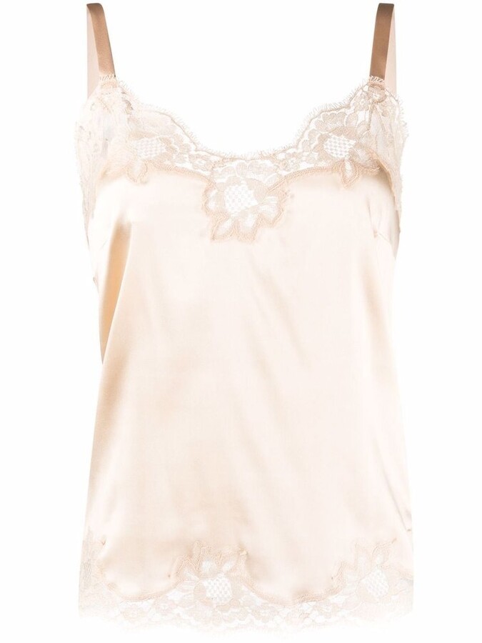 Pink Lace Cami | Shop the world's largest collection of fashion 