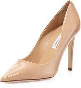 Thumbnail for your product : Diane von Furstenberg Bethany Point-Toe Patent Pump, Natural