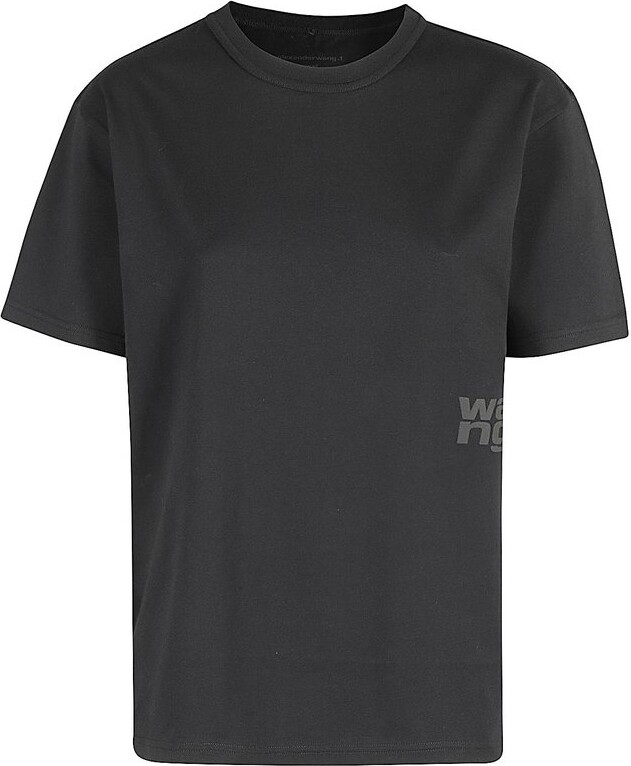 alexanderwang.t Puff Logo Jersey T-Shirt