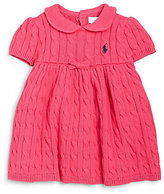 Thumbnail for your product : Ralph Lauren Infant's Cable-Knit Babydoll Dress/3-12 mo.