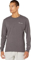 Thumbnail for your product : Champion Classic Graphic Small Logo Long Sleeve Tee (Granite Heather) Men's Clothing
