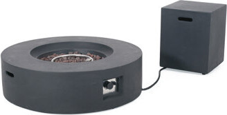 Joss & Main Fen 20.27" H x 39.5" W Propane Outdoor Fire Pit Table