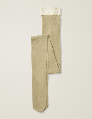 golden tights for baby girl