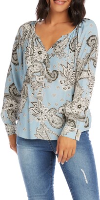 boho blouse peasant top