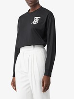 Thumbnail for your product : Burberry monogram motif T-shirt