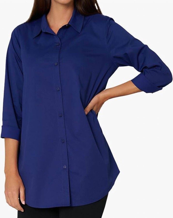 Stella Carakasi Prime Time Tunic In Royal Blue