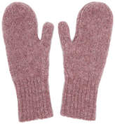 Thumbnail for your product : Acne Studios Pink Alpaca Adini Mittens