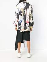 Thumbnail for your product : Marques Almeida asymmetrical poster print blouse
