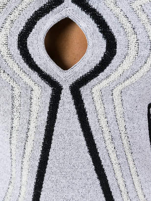 Proenza Schouler cutout knitted vest top