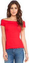Thumbnail for your product : Susana Monaco Off the Shoulder Top