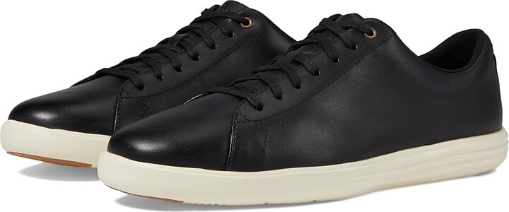 Cole Haan Grand Crosscourt II Men's Shoes Black Leather/Optic White : 10 D - Medium