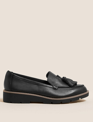 womens flatform loafers