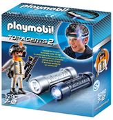 Thumbnail for your product : Playmobil headlight with spy team agent - 5290
