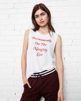 Thumbnail for your product : Express One Eleven Permanently On The Naughty List Tank