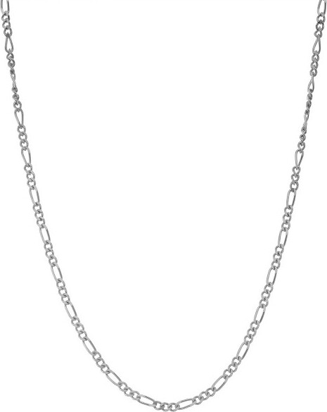 Junior Jewels JuniorJewelsSterlingSilverChildren'sFigaroChainNecklace
