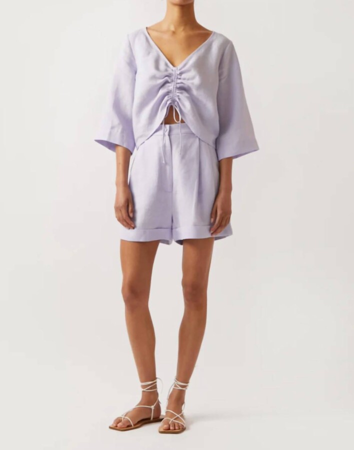 CASA RAKI Clementina Shorts In Lilac