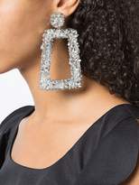 Thumbnail for your product : Sachin + Babi floral frame earrings