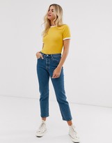 Thumbnail for your product : Levi's 501 crop jean in clean rinse