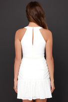 Thumbnail for your product : Le Mieux Girls' Night Out Ivory Lace Dress